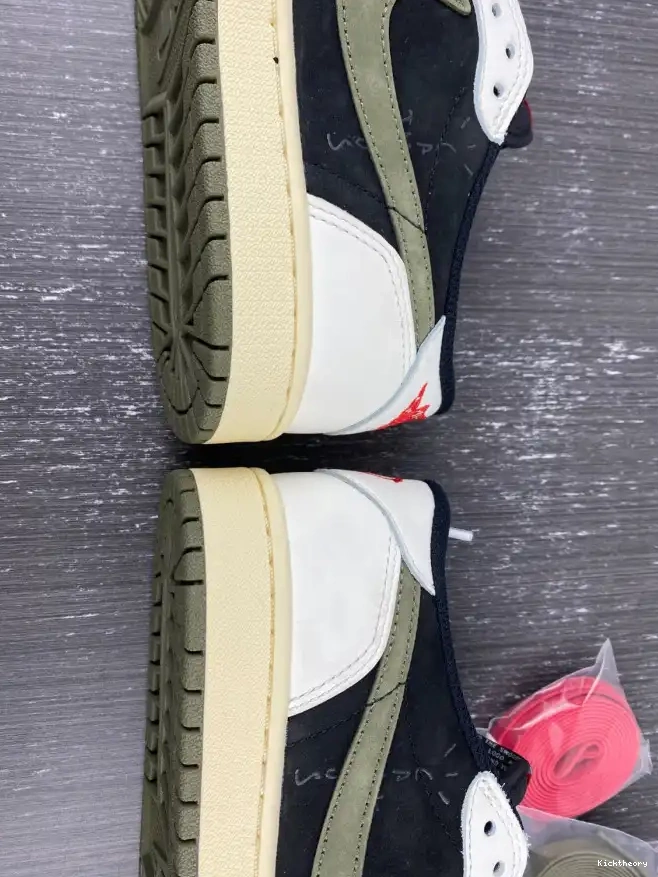 Kicktheory Olive x Air Travis OG Low 1 Scott WMNS Jordan DZ4137-106 0605